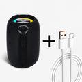 Boxă Portabilă Mini Bluetooth 5.3, 12W, IPX67, 13h Autonomie — USB-C Cadou, Negru